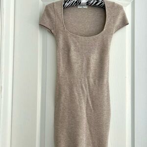 Aritzia Babaton Emerge Dress Sweetheart-neck Knit Dress Size XXS Sz XXS